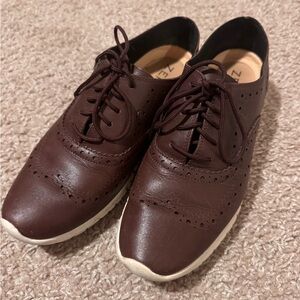 Cole Haan Brown Leather Flats
